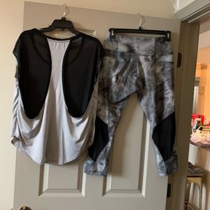 ABS Workout Top and Tights